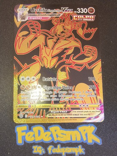 Carta pokémon urshifu - pokÉmon,