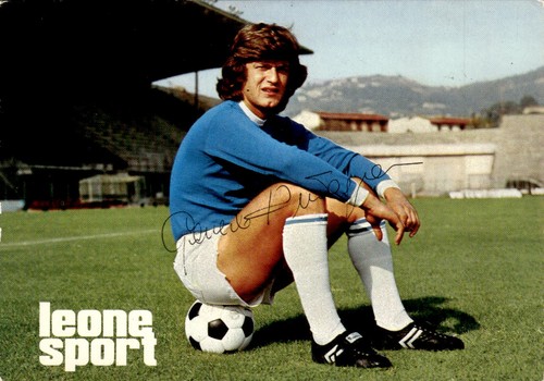 Cartolina calcio giancarlo - cartolina,