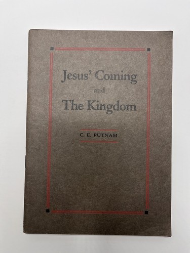 Jesus coming and the kingdom - coming,
