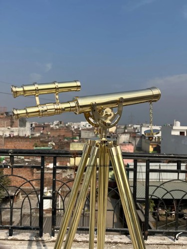 Telescopio vintage ottone - in,