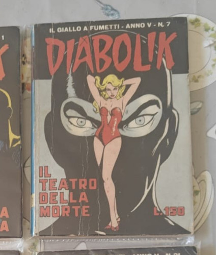 Diabolik anno il teatro - diabolik, n.7