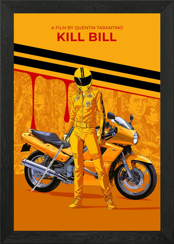 Poster film kill - bill, con