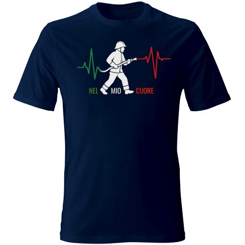 Shirt unisex vigili - t-shirt, del