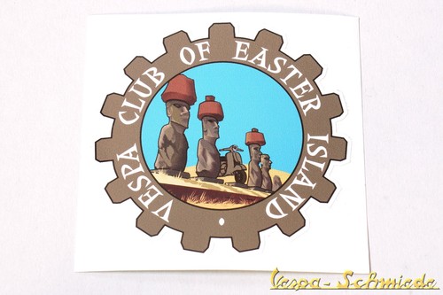 Adesivo decorativo vespa - adesivo, club