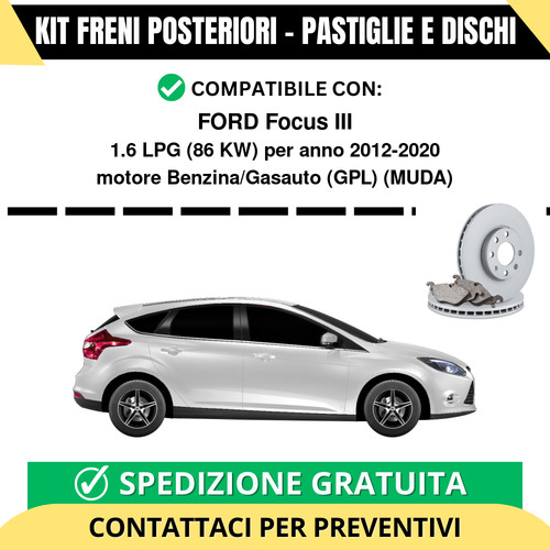 Kit freni posteriori per - freni,