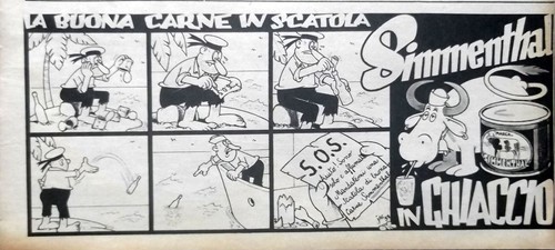 Jacovitti strip pubblicità - jacovitti,