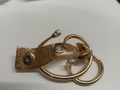 Spilla antica oro ct - oro, 18