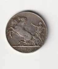 10 LIRE 1928 BIGA