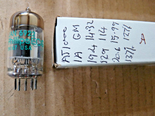 Philips jan 6922 ecc88 - jan, data
