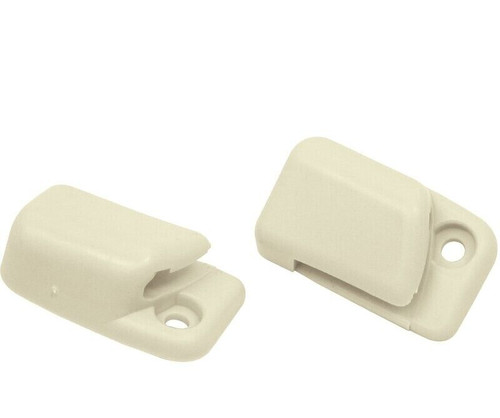 Clip alette parasole bianche - clip,