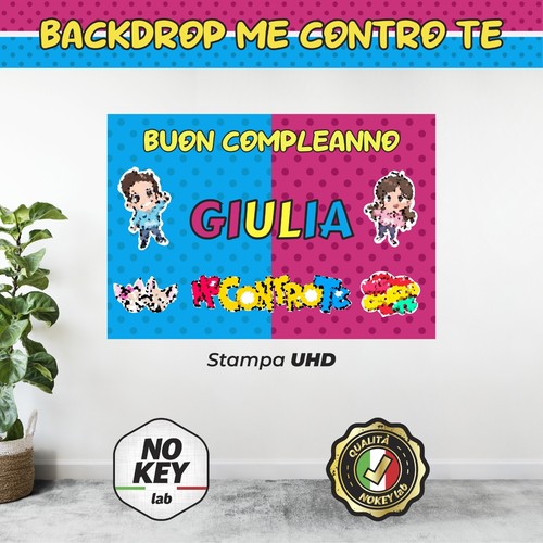 Striscione banner contro - striscione, me
