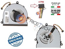 Ventola HP ORIGINAL 250 G5 255 G4 G5 256 G4 Tpn-C116 Tpn-C125 LAPTOP CPU FAN 