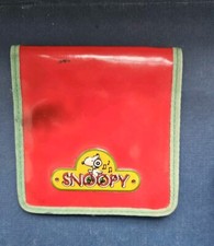 Portafoglio Vintage anni '80 Snoopy Plastica
