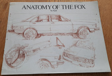 Brochure auto AUDI FOX 1977