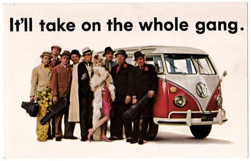 Pubblicità autobus volkswagen - pubblicità,