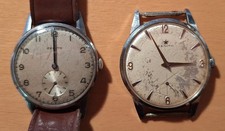 2 orologi uomo vintage carica manuale uno NON marciante per pezzi ricambio