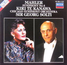 GUSTAV MAHLER - SINFONIA N. 4, GEORG SOLTI
