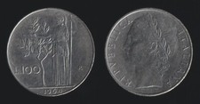 100 LIRE 1968 MINERVA - ITALIA