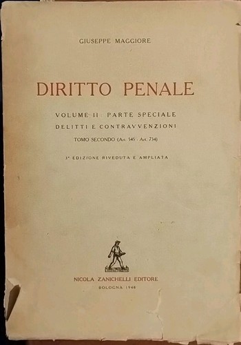 Diritto penale volume parte - ii,