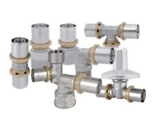 RACCORDI A PRESSARE PINZARE PER TUBO MULTISTRATO ACQUA  16-20-26-32-40