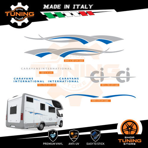 Kit adesivi camper - kit,