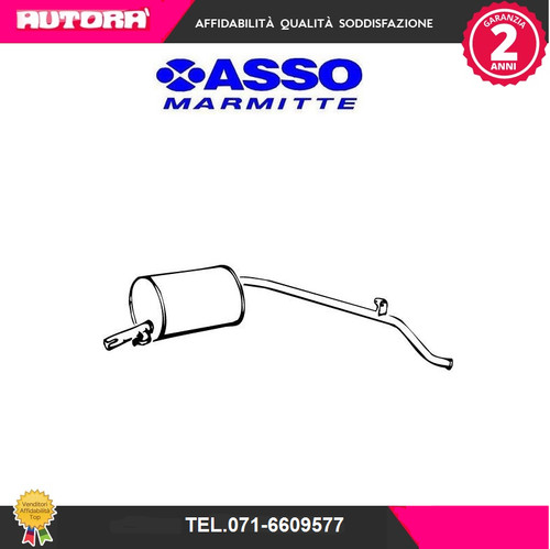 127033 silenziatore terminale - 127033,