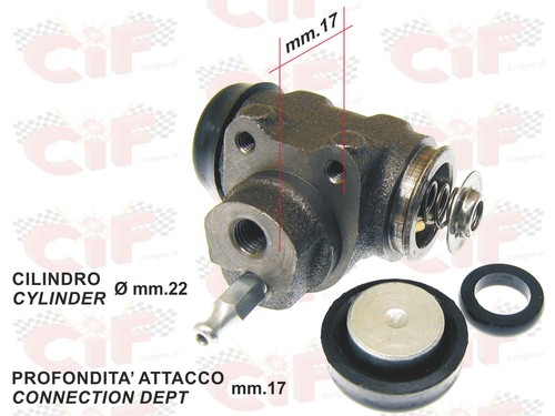 Cilindretto freno cif - cilindretto,
