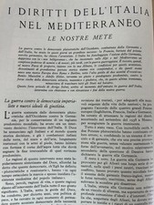 Articolo stampa d'epoca 1940 9
