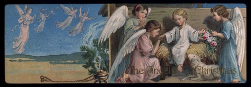 Antico santino cromo holy - cromo-holy, card