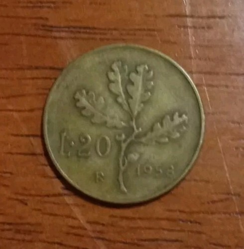 Moneta lire 1958 - 20,