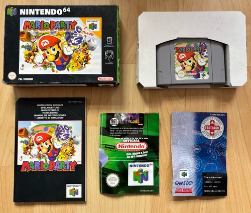 Mario party n64 nintendo - mario,