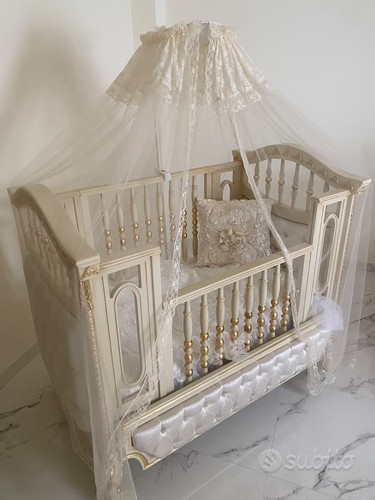Culla stile barocco foglia - barocco,