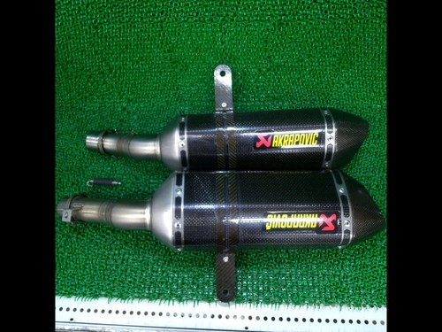 Silenziatore scarico akrapovic - silenziatore,