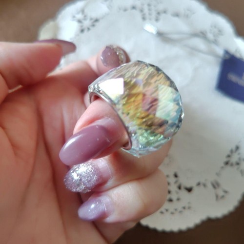 Raro anello swarovski aurora - swarovski,