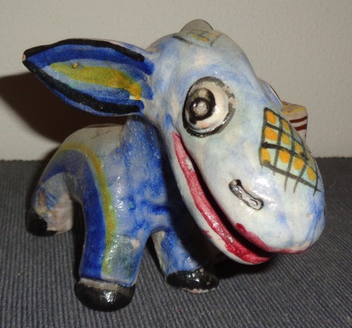 Asino fantasia ceramica - asino,