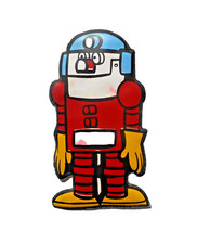 FORMAGGINO MIO LOCATELLI PLASTECO SERIE ASTRONAUTICA N.20 ROBOT