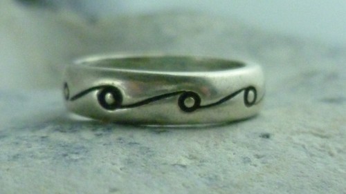 Anello fascia etnico in - anello,