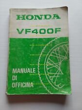 Honda VF 400 F 1983 manuale officina originale ITALIANO