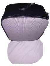  BAULETTO RIGIDO in pelle con tessuto Principe di  Galles DA VIAGGIO     