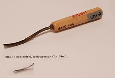 Scalpello da Scultore Curvo / a Gomito O Curvo Gaißfuß a Scelta