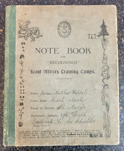 1924 scout officer training - officer,