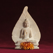 Buddha Scultura Marmorizzato