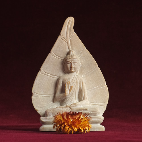 Buddha skulptur marmor statue - buddha,