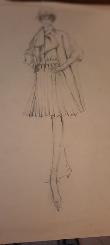 Bozzetto figurino moda - 7,