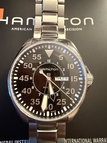 Hamilton khaki aviation - khaki, pilot