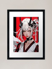 Manga demone samurai ragazza