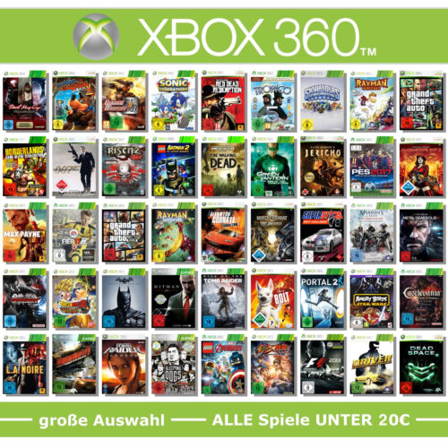 Xbox 360 giochi scelta - xbox,