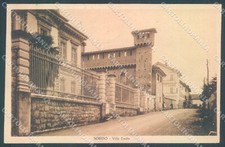 Novara Soriso Villa Emilia ANGOLO SCOLLATO cartolina JK5122