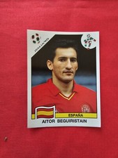 Figurina-Sticker New Panini Italia 90 da set #362. Aitor Beguiristain (Spain)