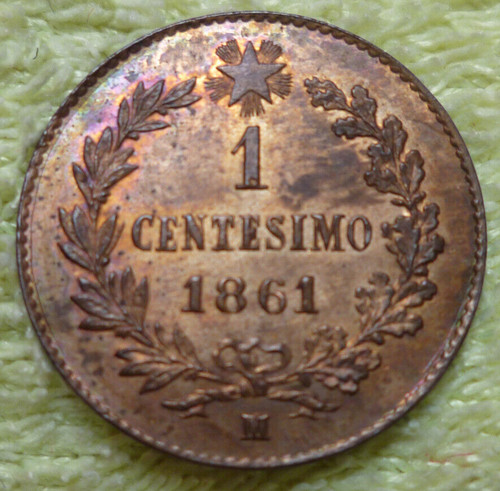 Centesimo 1861 vittorio - centesimo,